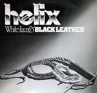 Thumbnail Of  HELIX - White Lace & Black Leather 12" Vinyl LP album front cover