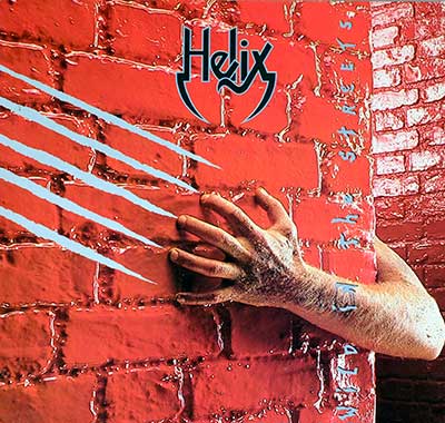 Thumbnail Of  HELIX - Wild In The Streets 12" Vinyl LP album front cover