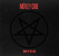 MÖTLEY CRÜE - Shout at the Devil (Canadian and German Issues) album front cover vinyl record