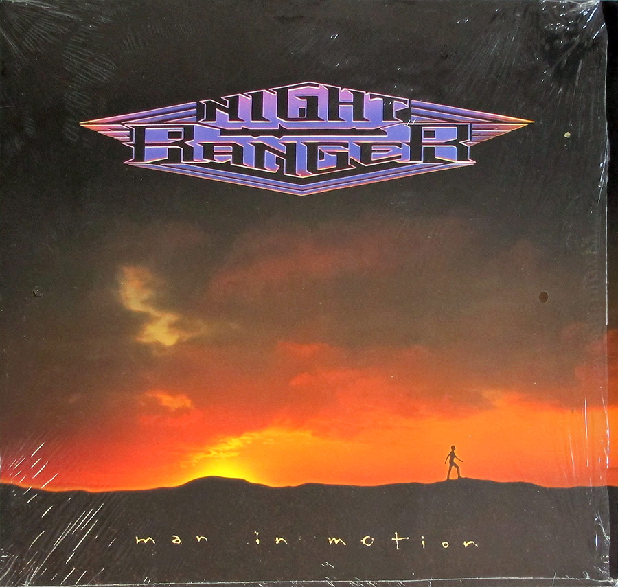 NIGHT RANGER - Man In Motion Cameo Records 12" LP Vinyl Album front cover https://vinyl-records.nl