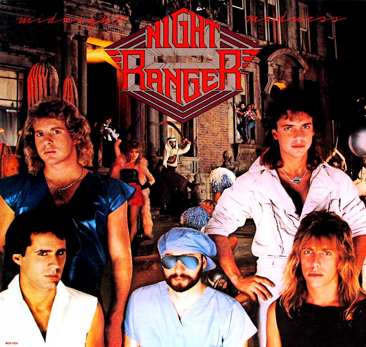 Album Front cover Photo of NIGHT RANGER MIDNIGHT MADNESS ORIG USA https://vinyl-records.nl/