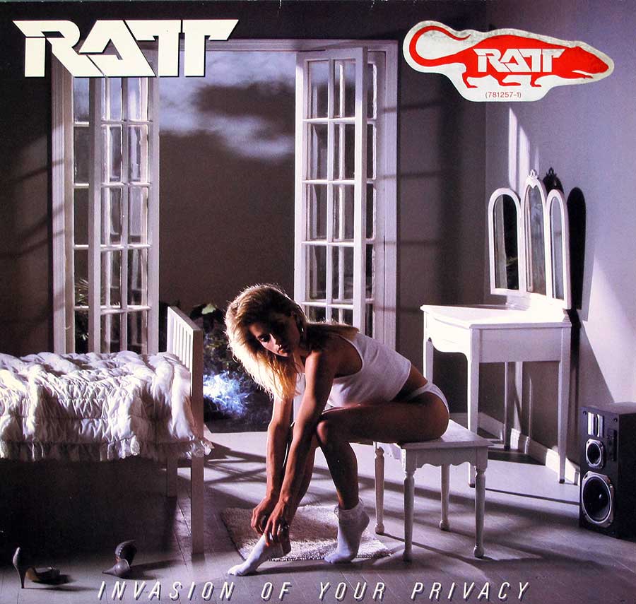 Album Front Cover Photo of RATT - Invasion Of Your Privacy USA release 