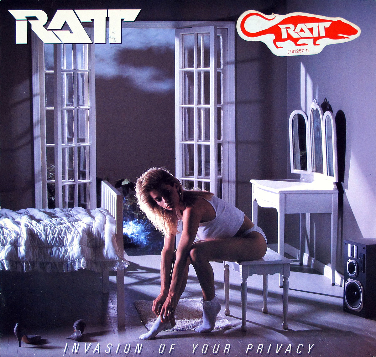 large album front cover photo of: RATT - Invasion of your Privacy 