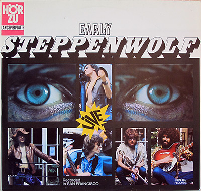 STEPPENWOLF - Early Steppenwolf Live in San Francisco  album front cover vinyl record