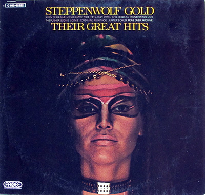 STEPPENWOLF - Gold Their Great Hits (European and German Versions) album front cover vinyl record