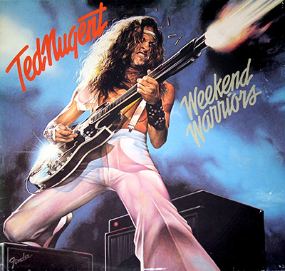 TED NUGENT - Weekend Warriors  album front cover vinyl record