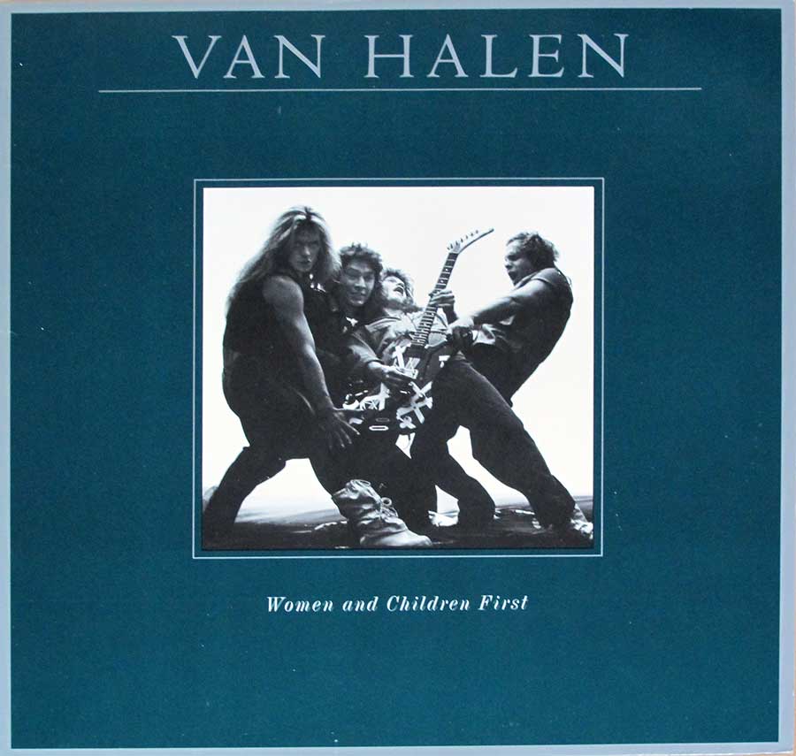 VAN HALEN - Women And Children German Release 12" Vinyl LP Album album front cover