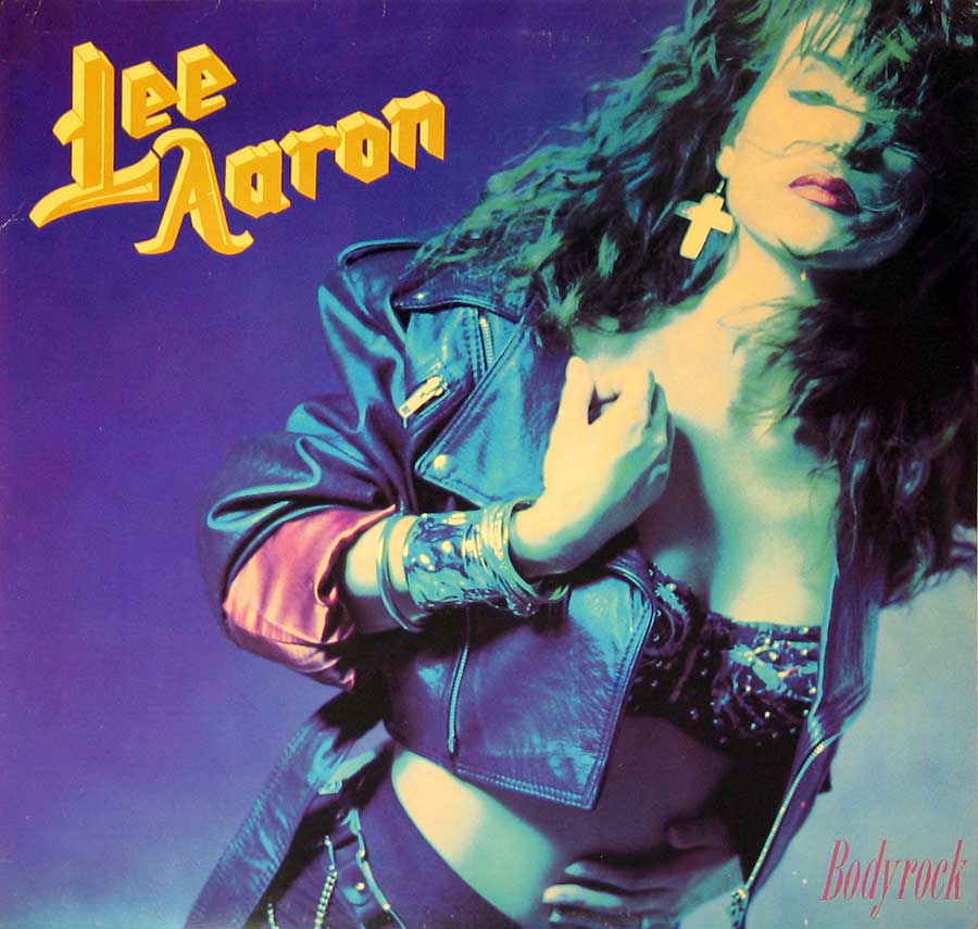 Front Cover Photo Of LEE AARON- Bodyrock - Female fronted hard rock , Heavy Metal 12" Vinyl LP Album