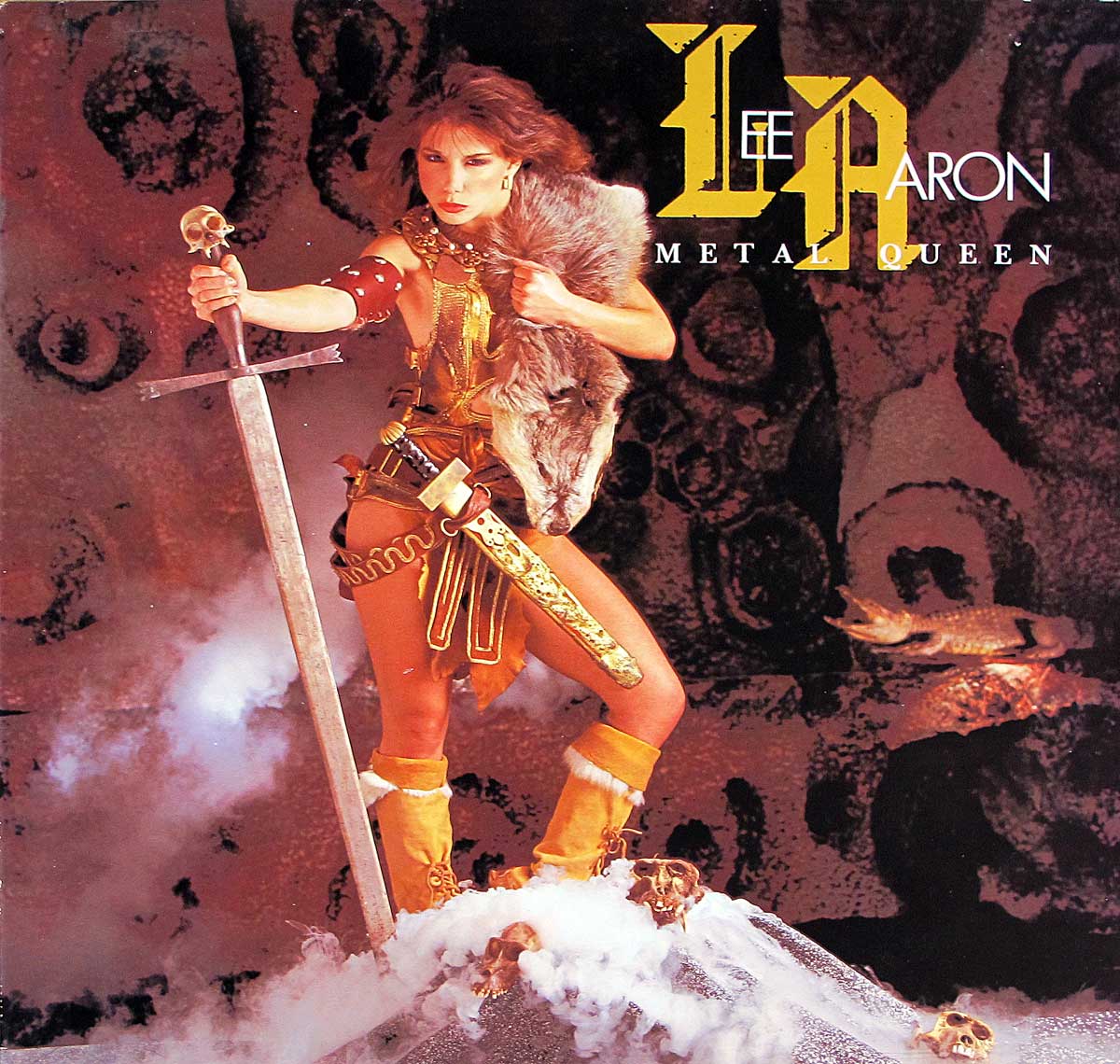 large album front cover photo of: LEE AARON Metal Queen ROADRUNNER 