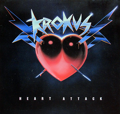 KROKUS - Heart Attack album front cover vinyl record
