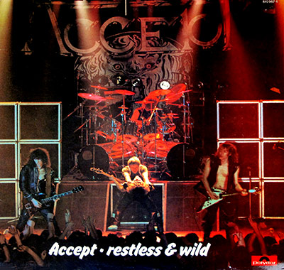 Thumbnail of ACCEPT - Restless and Wild ( France )  album front cover