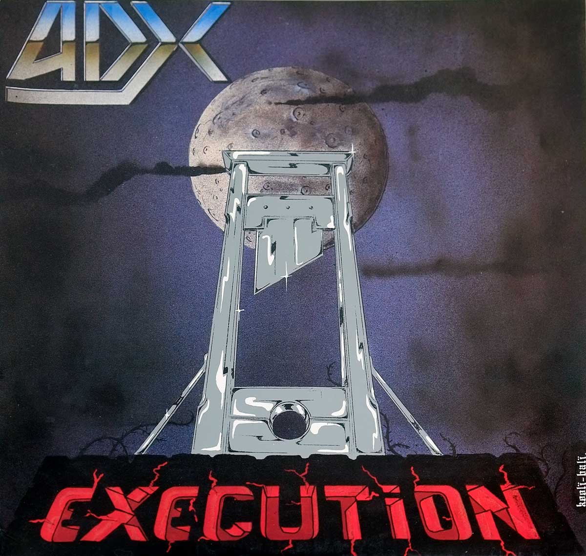 large album front cover photo of: ADX Execution 