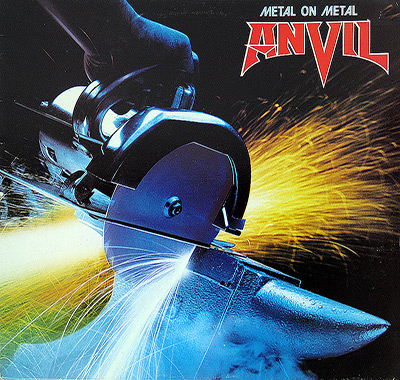 ANVIL - Metal On Metal album front cover vinyl record