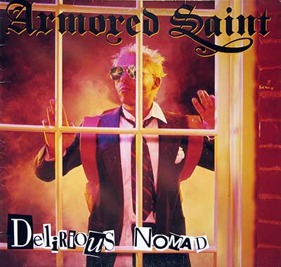 ARMORED SAINT - Delirious Nomad album front cover