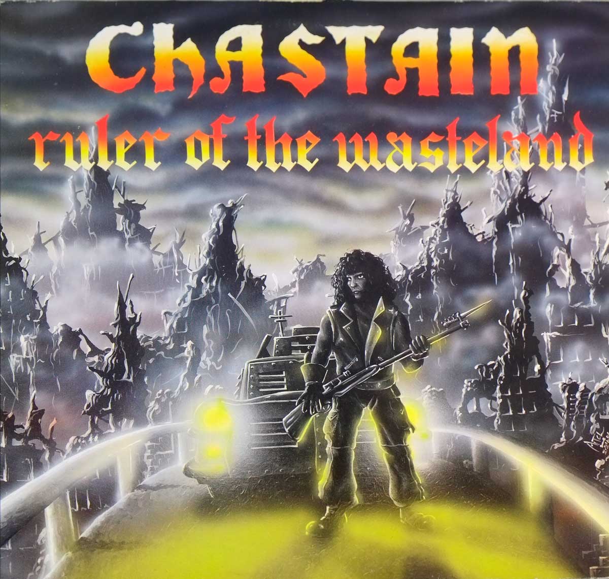 large album front cover photo of: CHASTAIN - Ruler Of The Wasteland 