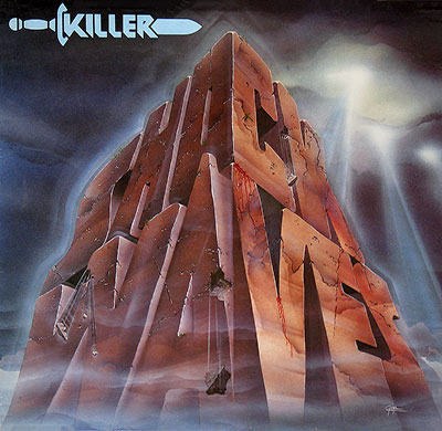 Thumbnail of KILLER ( Belgium ) - Shock Waves 12" Vinyl LP Record album front cover