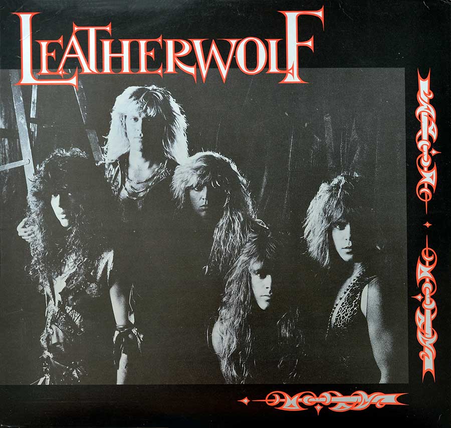 LEATHERWOLF - Self-Titled 1987 12" LP ALBUM VINYL front cover https://vinyl-records.nl