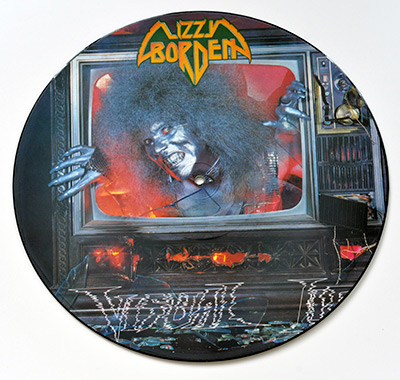 LIZZY BORDEN - Visual Lies Picture Disc album front cover vinyl record