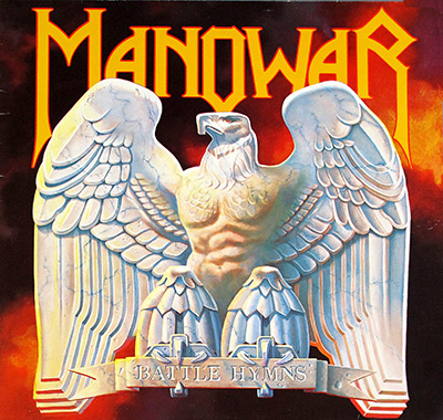 MANOWAR - Battle Hymns album front cover vinyl record