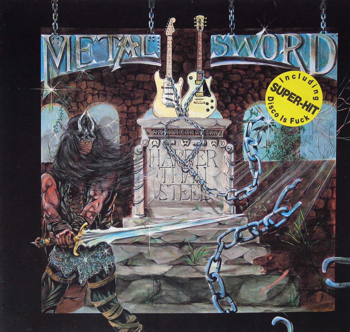 Album Front Cover Photo of METAL SWORD - Harder Than Steel 