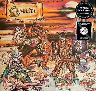 OMEN - Battle Cry (Metal Blade Records)  12" LP