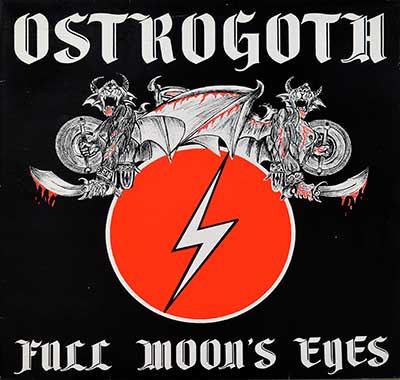 Thumbnail of OSTROGOTH - Full Moon's Eyes 12" Vinyl LP Record album front cover