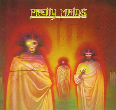 PRETTY MAIDS - Self-Titled album front cover vinyl record