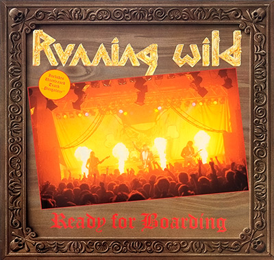 RUNNING WILD - Ready For Boarding  album front cover vinyl record