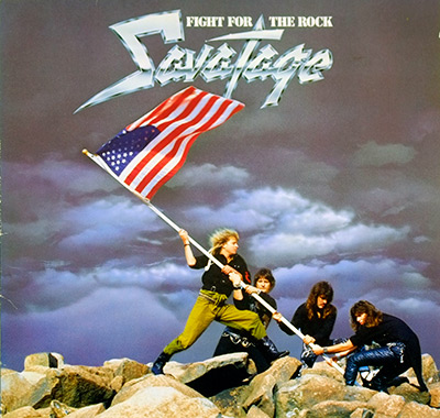 SAVATAGE - Fight for the Rock  album front cover vinyl record