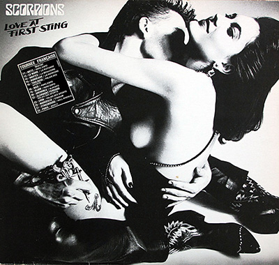 SCORPIONS - Love at First Sting album front cover