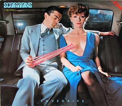 SCORPIONS - Lovedrive (FAME) album front cover