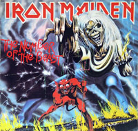 Thumbnail Of  IRON MAIDEN - The Number Of The Beast Canada album front cover