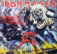 Thumbnail Of  IRON MAIDEN - The Number of the Beast Germany album front cover