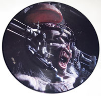 Thumbnail Of  IRON MAIDEN - Man On The Edge 12" Picture Disc  album front cover