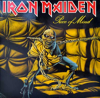 Picture Of IRON MAIDEN - Piece Of Mind ( Gatefold, Europe ) 12" LP album front cover