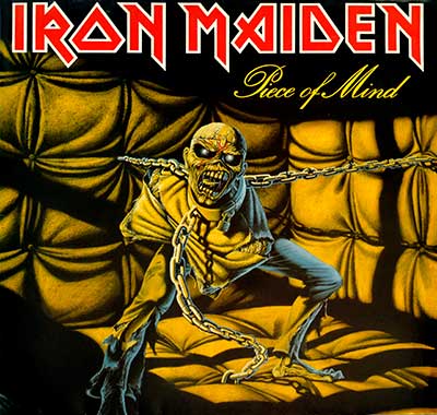 Thumbnail Of  IRON MAIDEN - Piece of Mind Gatefold (1983, Holland )  album front cover