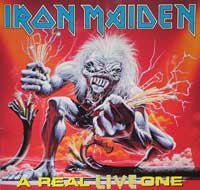 Thumbnail Of  IRON MAIDEN - A Real Live One ( Live ) album front cover