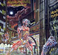 Thumbnail Of  IRON MAIDEN - Somewhere in Time USA album front cover