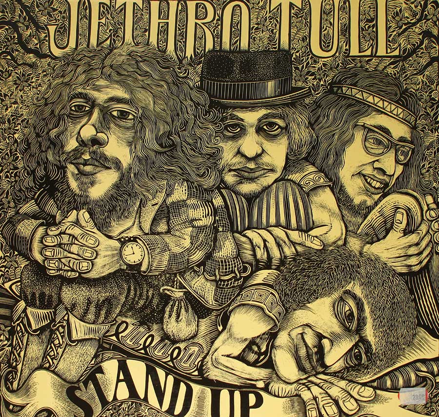 Front Cover Photo Of JETHRO TULL - Stand Up Pop-Up Gatefold 12" LP Vinyl Album