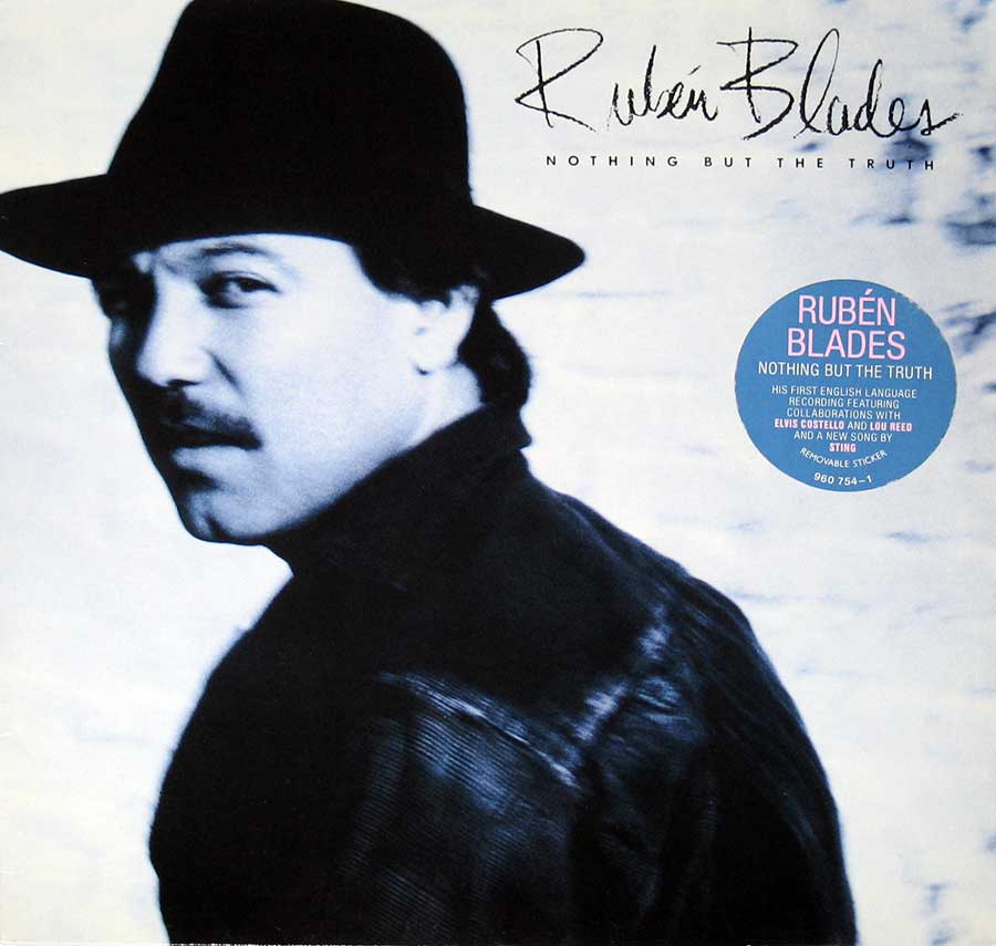 RUBEN BLADES - Nothing but the Truth with Lou Reed 12" Vinyl LP
 album front cover
