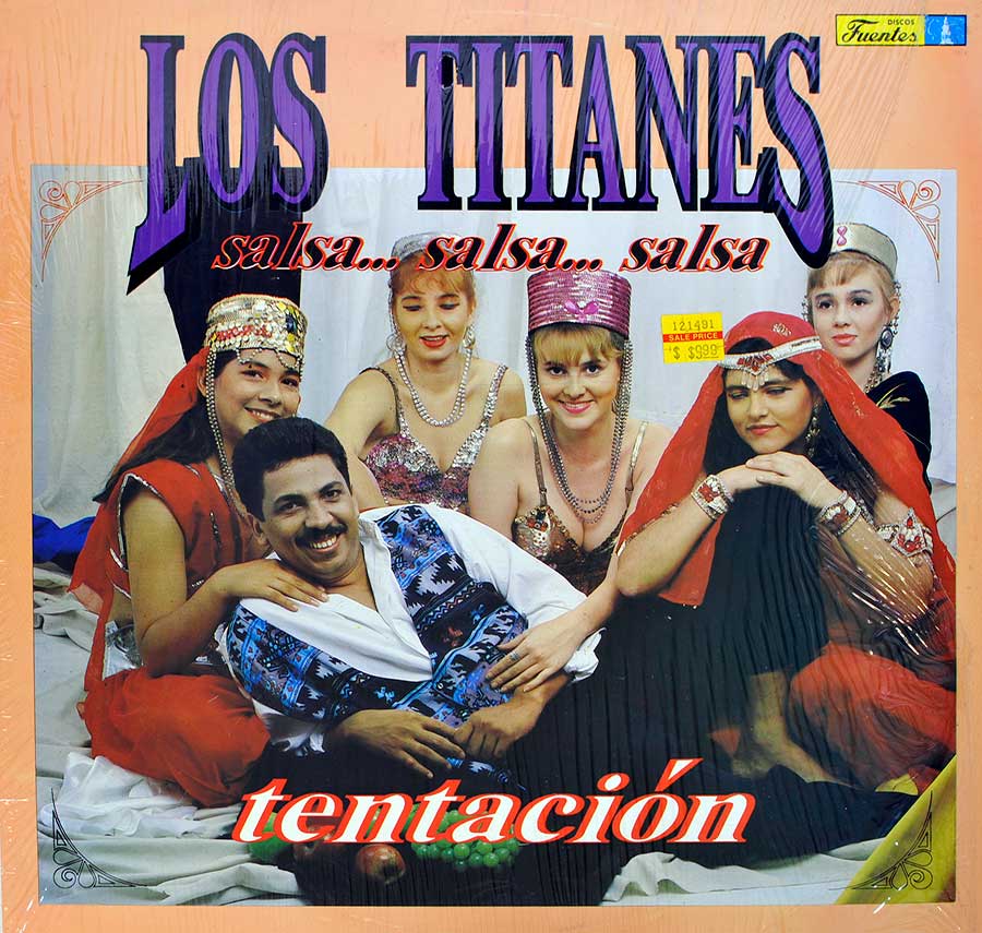 LOS TITANES DE LA SALSA - Tentacion 12" Vinyl LP Album
 front cover https://vinyl-records.nl