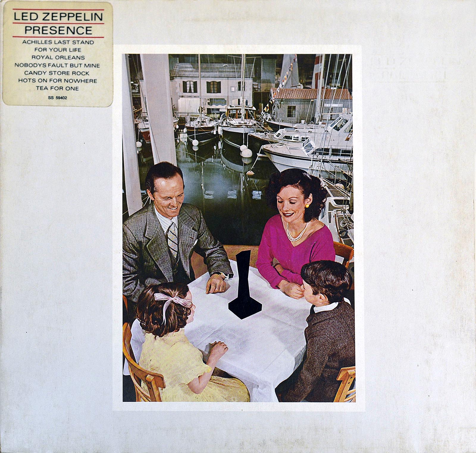 Album Front Cover Photo of LED ZEPPELIN - Presence 