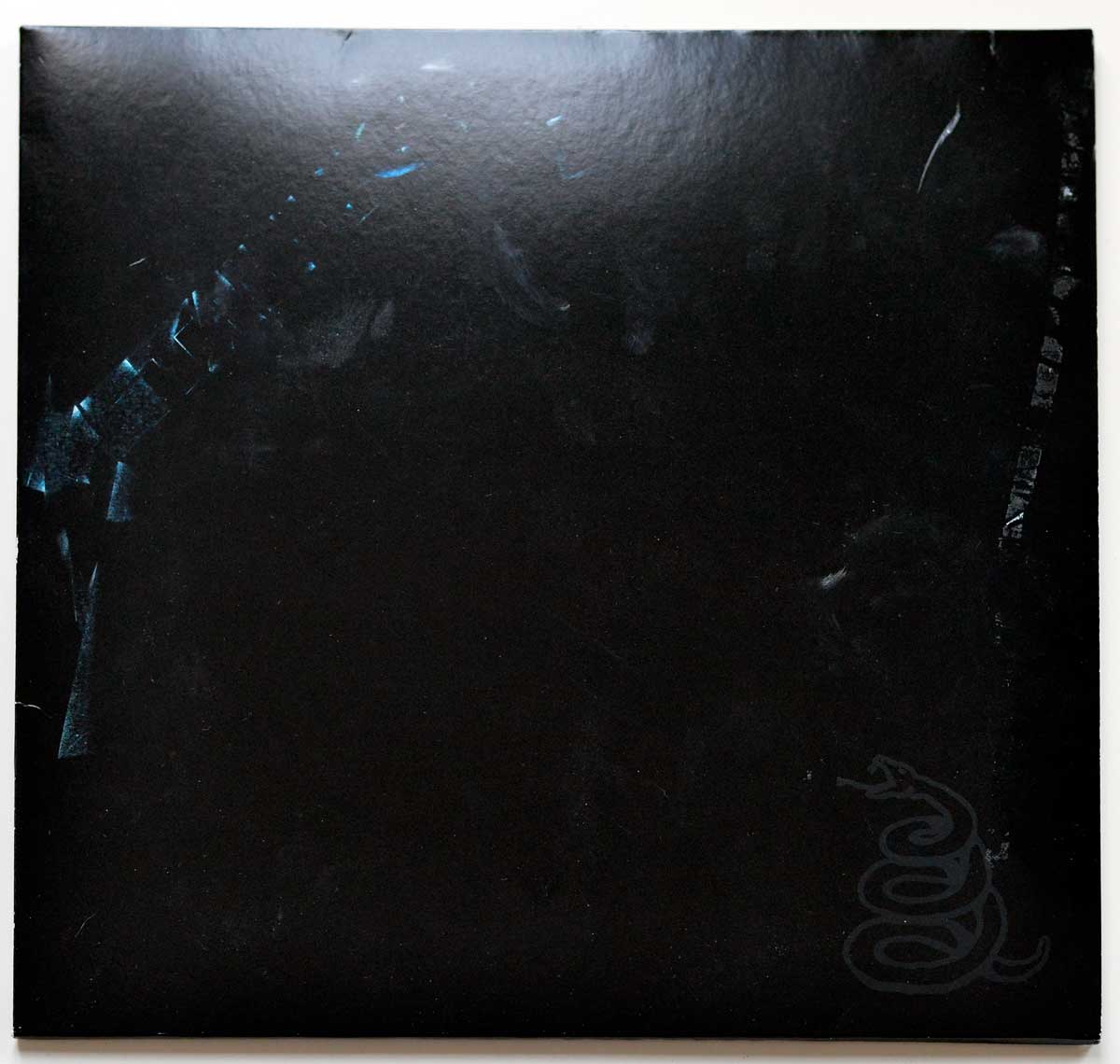 Front Cover Photo Of METALLICA The Black Album 2LP 180 Grams Audiophile Blackened Records 