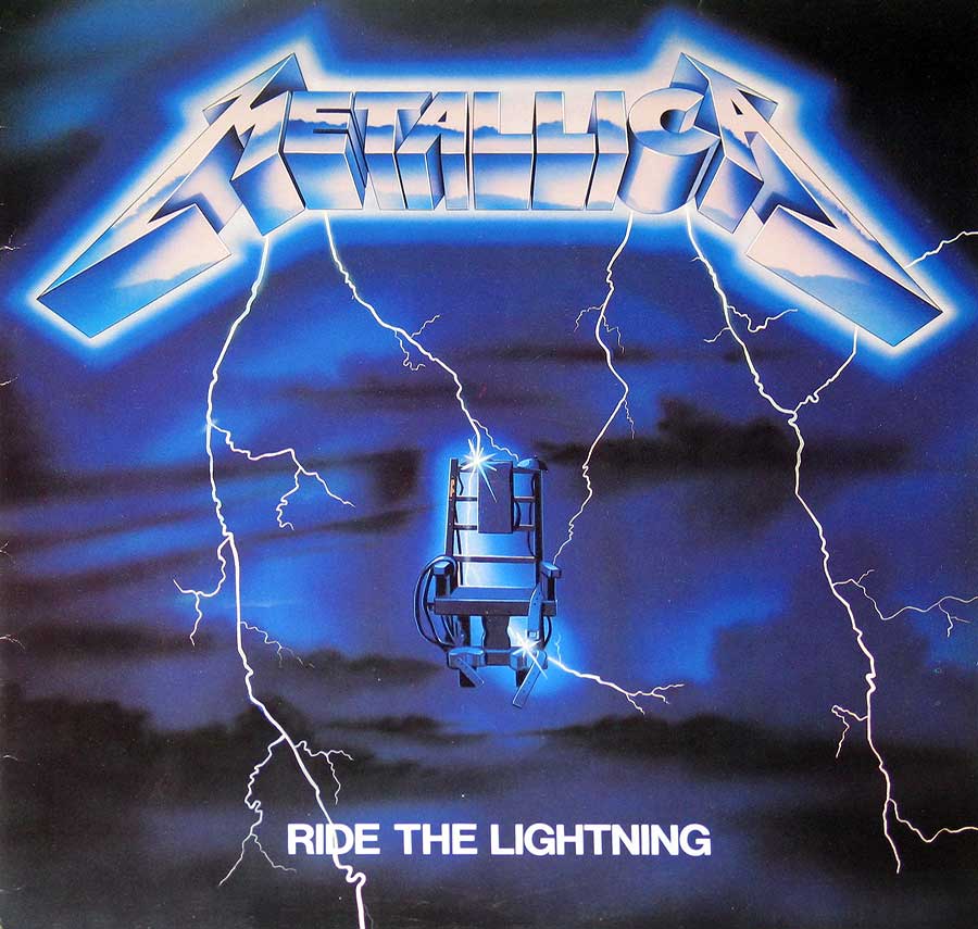 large album front cover photo of: Metallica Ride the Lightning 