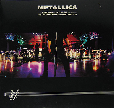 METALLICA - S&M album front cover vinyl record