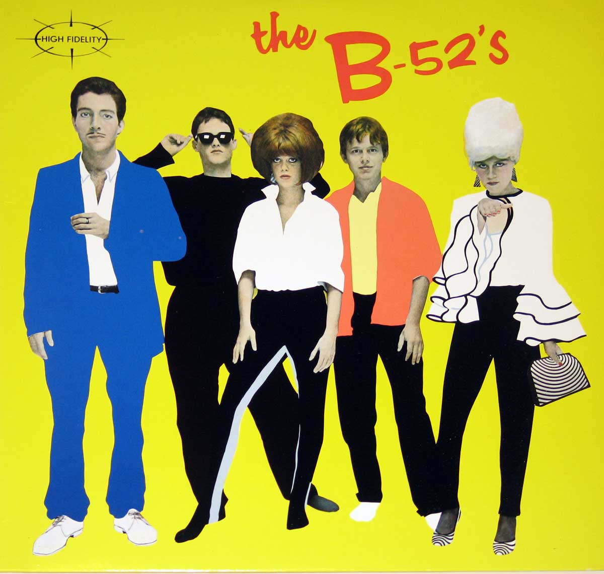 large album front cover photo of: THE B-52's  