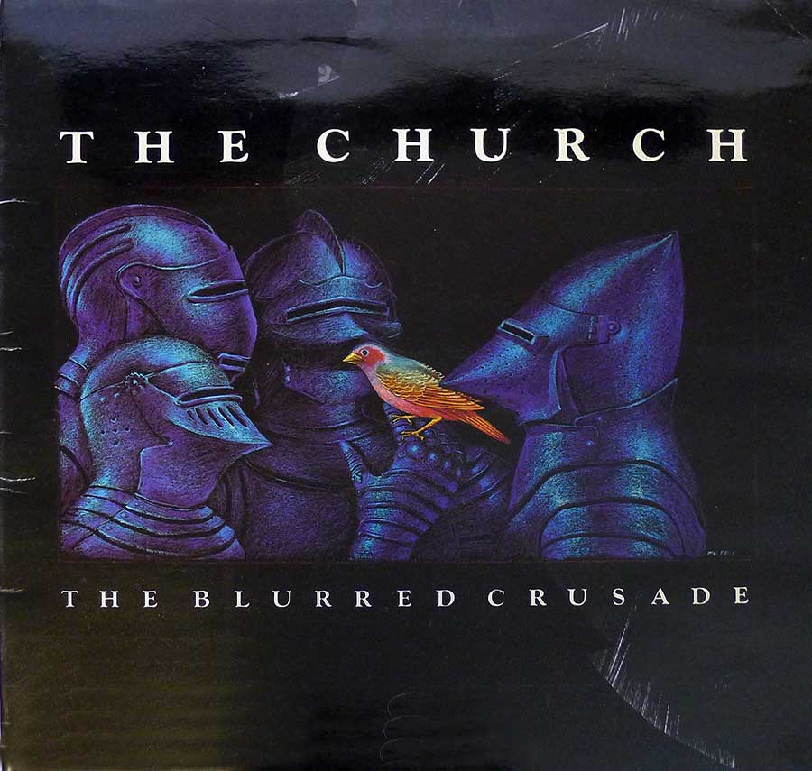 Front Cover Photo Of THE CHURCH - Blurred Crusade 12" Vinyl LP Album 