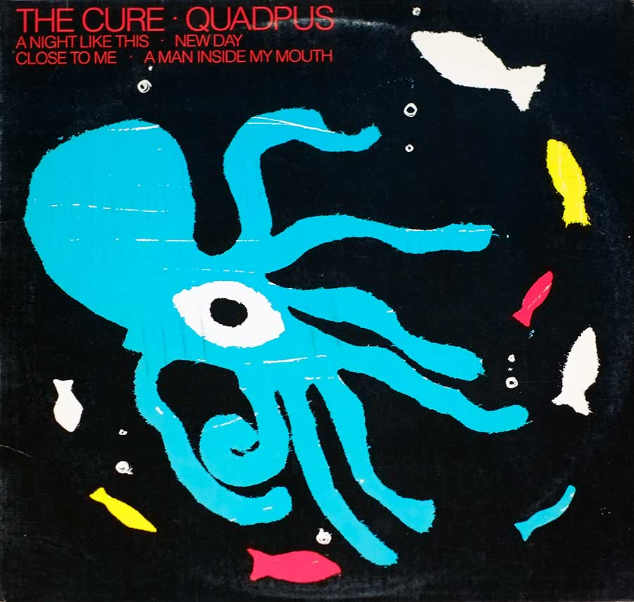 Front Cover Photo Of THE CURE - Quadpus 12" LP Vinyl Album