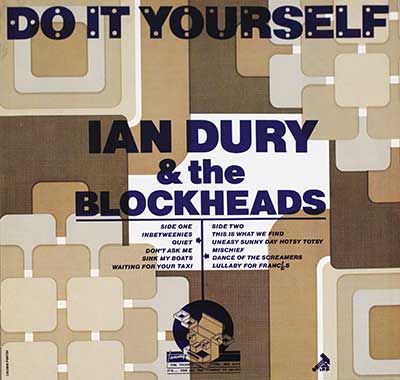 Thumbnail of IAN DURY & THE BLOCKHEADS - Do It Yourself Brown Cover 12" Vinyl LP Album album front cover