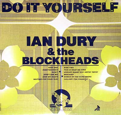 Thumbnail of IAN DURY & THE BLOCKHEADS - Do It Yourself Yellowish Cover 12" Vinyl LP Album album front cover